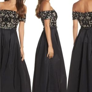 Vince Camuto black gown